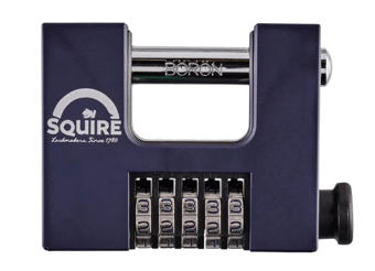 picture of Squire 85mm Wide Clearance Combination Block Lock 5 Wheel - Boxed - [SQR-CBW85BX]