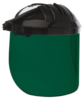 picture of Climax - Welding Faceshield with Green Acetate Visor - [CL-324-RG-V]