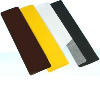 Picture of Brown Anti-Slip Self Adhesive Stair Cleats - 610mm x 150mm Pads - Sold Individually - [HE-H3401BR] 