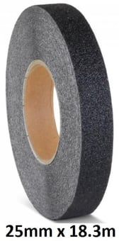 picture of PROline Conformable Anti-Slip Tape - 25mm x 18.3m - Black - [MV-265.29.332]