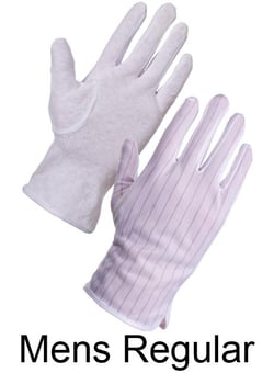 picture of Supertouch Mens Nylon Antistatic Gloves - X Large - [ST-23504] - (DISC-R)