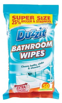 picture of Duzzit Bathroom Wipes -50Pk - [ON5-DZT013A] - (LP) - (NICE)