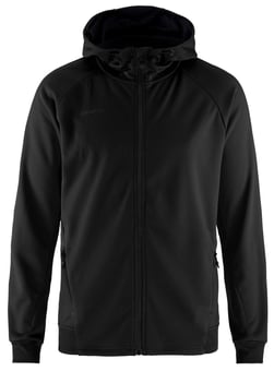 picture of Craft Men's ADV Unify FZ Hood Jacket - Black - BT-CR1909132-999000