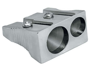 picture of Double Hole Metal Pencil Sharpener - [AF-21164] - (DISC-W)