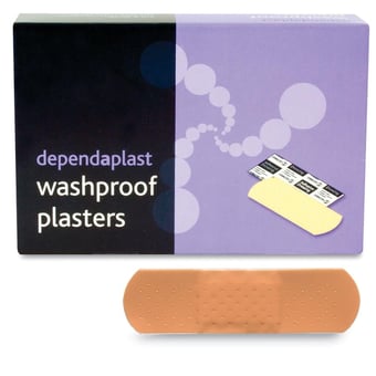 picture of Dependaplast - Washproof Plasters - 7.5cm x 2.5cm - Box of 100 - [RL-534]