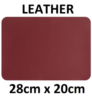 picture of MastaPlasta Leather Repair Patch XL Plain Red 28cm x 20cm - [MPL-REDXL28X20EU]