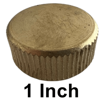 picture of Horobin 1 Inch Brass Cap For 7 to 18 Inch Drain Plugs - [HO-79026]