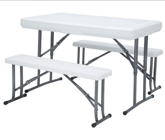 picture of Leisurewize - Blow Moulded Picnic Table and Bench Set - [STW-LW643]