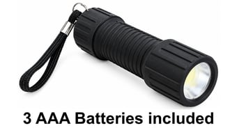 picture of Handheld LED Torch - Portable Flashlight for Home, Work & Emergencies - [OTL-321639]