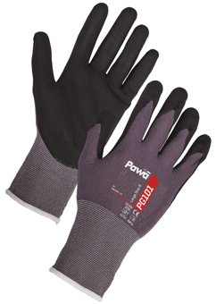 picture of Supertouch Pawa PG101 Breathable Gloves Black - ST-PG10161