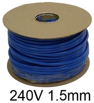 picture of 100 Metre Drum of 1.5mm 240V Blue Arctic Grade Cable -  [HC-AC1.5230]