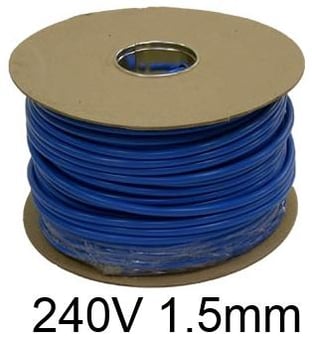 picture of 100 Metre Drum of 1.5mm 240V Blue Arctic Grade Cable -  [HC-AC1.5230]