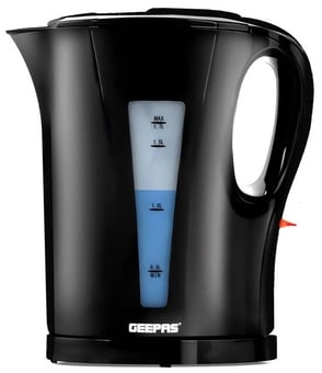 picture of Geepas 2200W Black Rapid-Boil Cordless Kettle - 1.7L - [PD-GK38029UK-BK]