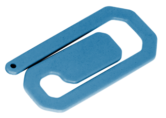 Picture of Detectable Paper Clip - Blue - [DT-210-S243-P01]