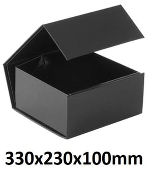 picture of Magnetic Gift Box - Black - 330 x 230 x 100mm - [RJ-BP330BLACK]