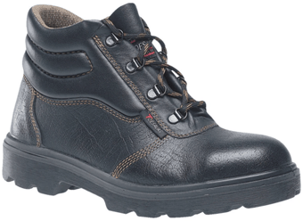 picture of Toesavers C001SM Steel Toe Cap Safety Boots S1 SRC - Black - IH-C001SM - (DISC-W)