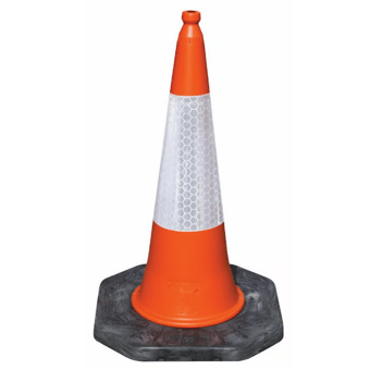 Picture of Jsp Dominator 1m Road Traffic Cone with Sealbrite Sleeve - [JS-JBE079-240-600] - (NICE)