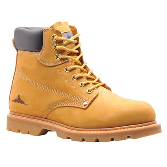 picture of Portwest - FW17 - Steelite Welted Safety Honey Boot - [PW-FW17HOR]