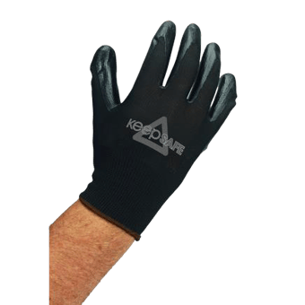 Picture of Keep Safe Nitrile Coated Knitted Gloves - BL-304061