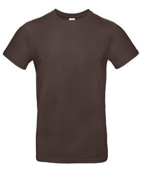 picture of B and C - Men's Exact 190 Crew Neck T-Shirt - Brown - BT-TU03T-BWN