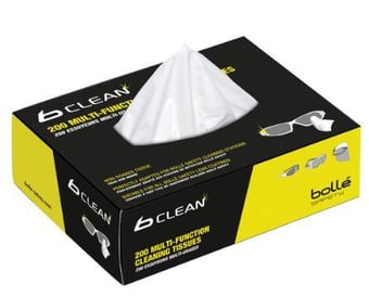 picture of Bolle - B401 Micro Lens Tissues - Fits B400 lens cleaning station - Box of 200 Micro Tissues - [BO-PACMPCT]