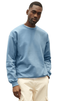 picture of Gildan GSF000 Softstyle Midweight Sweatshirt 285 Adult - Sky - AP-GSF000-187