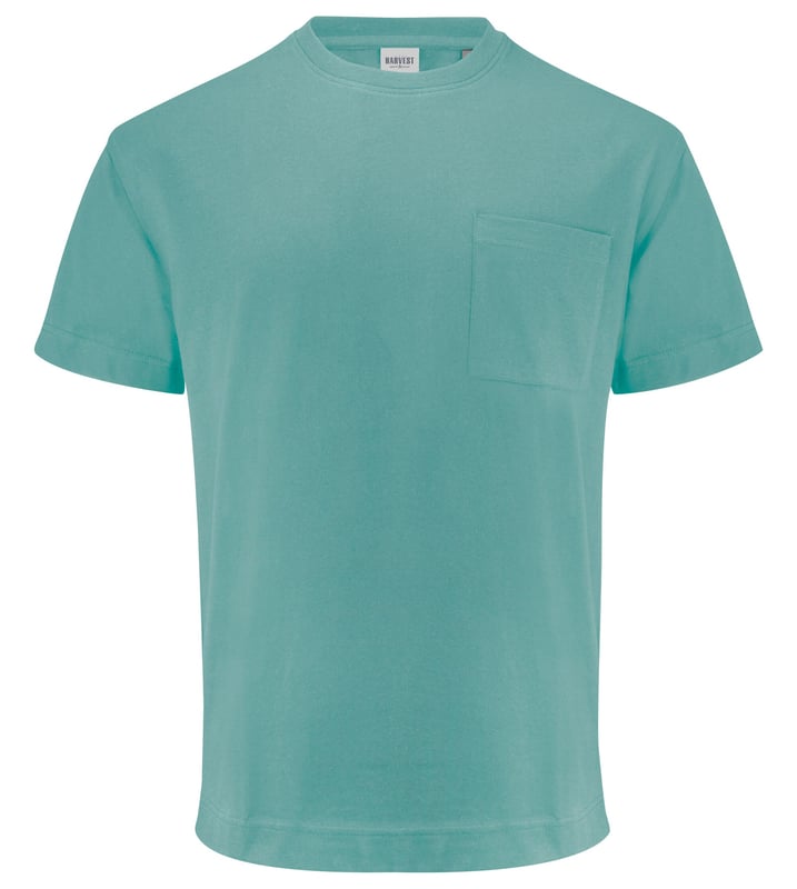 James Harvest Devons Pocket Unisex T-Shirt Aloe Green BT-HAR2134019-H784