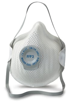 Picture of Moldex 2555 FFP3 NR D Valved Masks - Pack of 20 - [MO-2555]