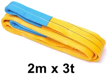 picture of Miller Weblift Duplex Web-Sling - 2m x 3t - [DMC-WEB016]