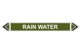 Picture of Flow Marker - Rain Water - Green - Pack of 5 - [CI-13427]