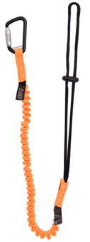 Picture of Kratos Stretch Tool Lanyard With 15mm Aluminium Karabiner - [KR-TS9000100]