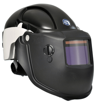 picture of Gentex PureFlo 3000 PAPR Welding Hard Hat Black - [GX-PF3000-H2WD-11]