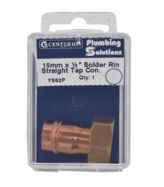 Picture of 15mm x 1/2" Solder Ring Copper Tap Connector - CTRN-CI-YS62P