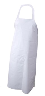 picture of Beeswift White PVC/Nylon Nyplax Apron - [BE-PNAW]