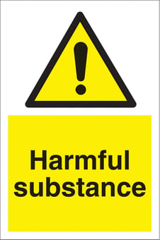 picture of Harmful Substance Sign - 200 x 300Hmm - Rigid Plastic - [AS-WA140-RP]
