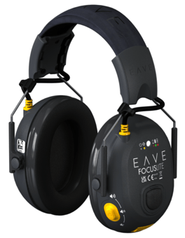 Picture of Eave FocusLite 2.0 Level Dependent Ear Defender - Headband Mount - [EAV-HEADBAND2]