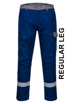 picture of Portwest - Royal Blue Bizflame Ultra Two Tone Trouser - Regular - PW-FR06RBR
