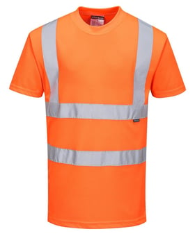 Picture of Portwest - Hi-Vis T-Shirt RIS Orange - PW-RT23ORR