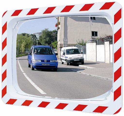 Picture of TRAFFIC MIRROR - Polymir - 1000 x 800mm - To View 2 Directions - 3 Year Guarantee - [VL-558]