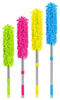 picture of Bettina Chenille Noodle Duster 1m - Assorted Colours - [PD-B386]