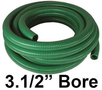 picture of Medium Duty Suction Hose 3.1/2" Bore - Price Per Metre - [HP-MDS350]