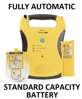 picture of Defibtech Lifeline AUTO AED Fully Automatic Defibrillator Standard Capacity - [MLC-DCF-E120SG-UK]