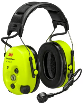 Picture of 3M PELTOR WS ProTac XPI Level Dependent Bluetooth Headband Yellow - [3M-MT15H7AWS6]