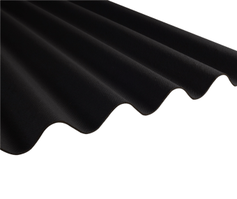 picture of Bitumen Black Roof Sheet - [TRSL-RR-ROOFSHEET-BLACK] - (DISC-W)