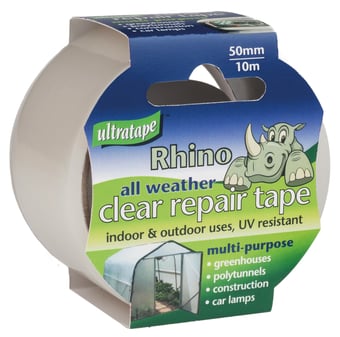 picture of Ultratape Rhino All Weather Clear Tape - 50mm x 10m - [ULT-04635010CLUL]