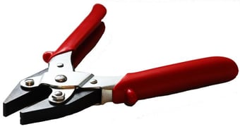 picture of Maun Flat Nose Parallel Plier Comfort Grips 200 mm - [MU-4866-200]