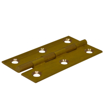 Picture of SC Medium Duty Solid Drawn Butt Hinges (1 Pair) - 2 1/2" x 1 3/8" x 1.6mm  - [CI-CH111L]