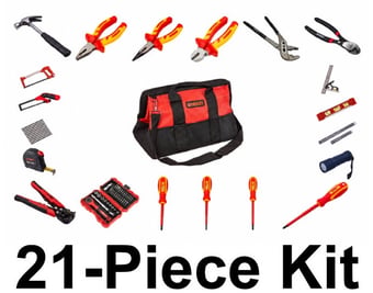 picture of Amtech 21-Piece Apprentice Electrician Starter Kit - [DK-B5000] - (LP)