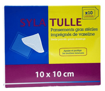 picture of Sylatulle Sterile Petroleum Jelly Dressing 10 x 10cm - Box of 10 - [SYM-5407456]