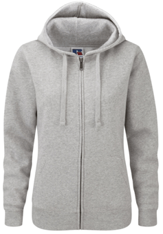 Picture of Russell Ladies' Authentic Zipped Hood - WHITE - BT-266F-LOXFRD